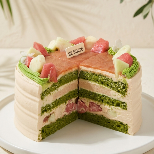 Guava Yoghurt Mousse Cake